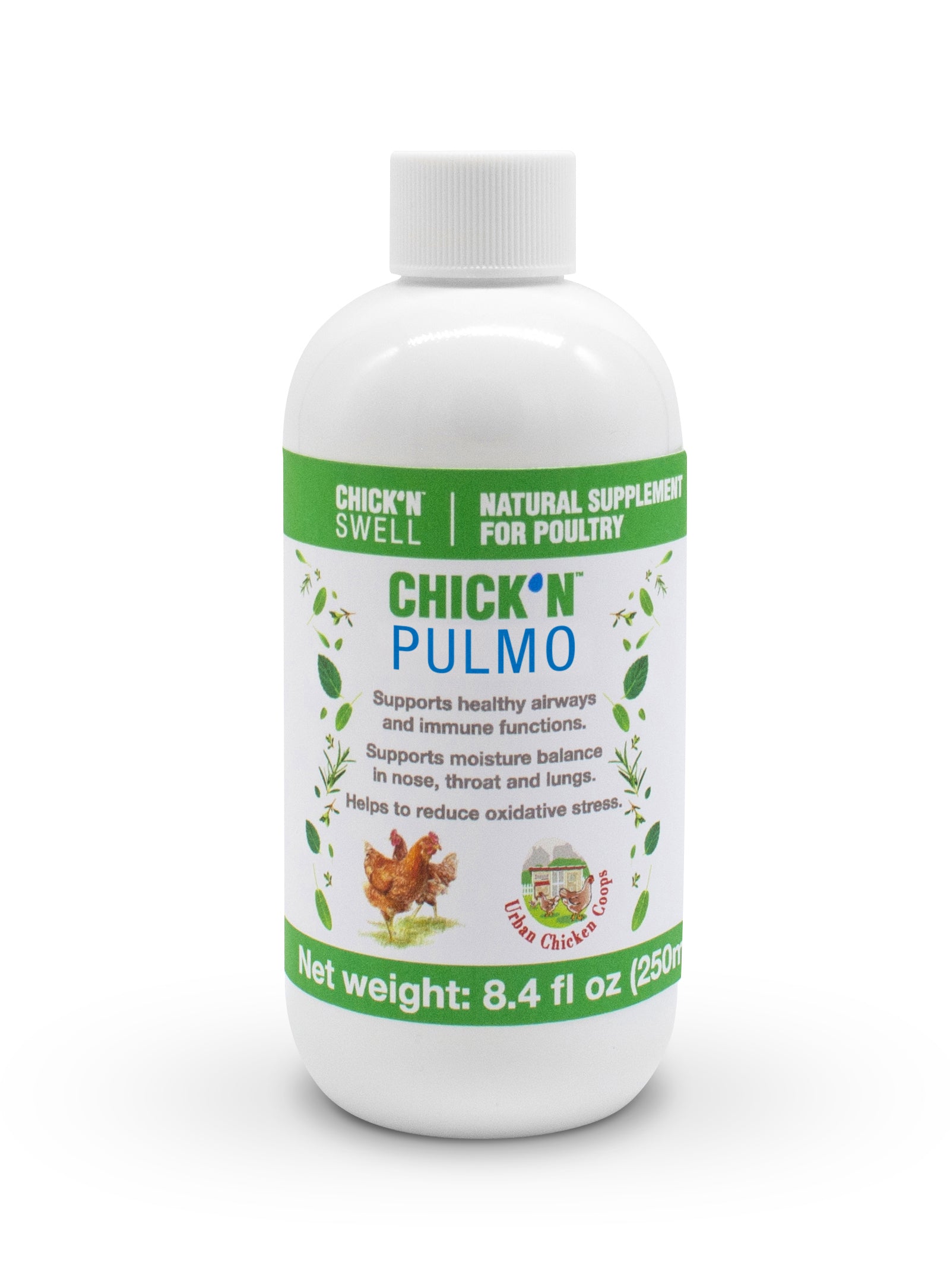 Supplément soutien respiratoire CHICK'N BREATH pour poules 500ml main image 0