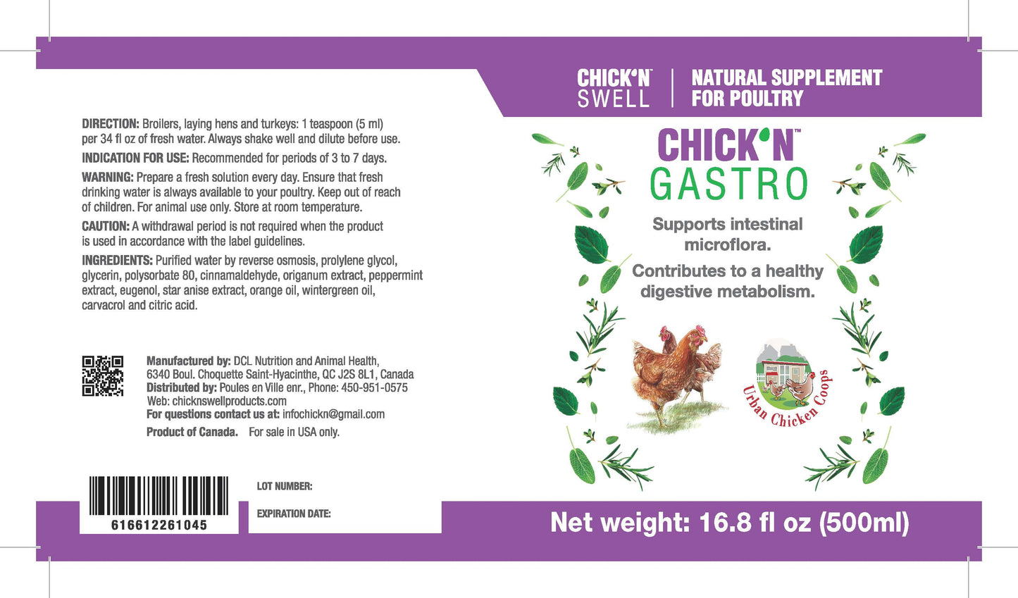 Chick’N ™ Gastro for poultry intestinal balance