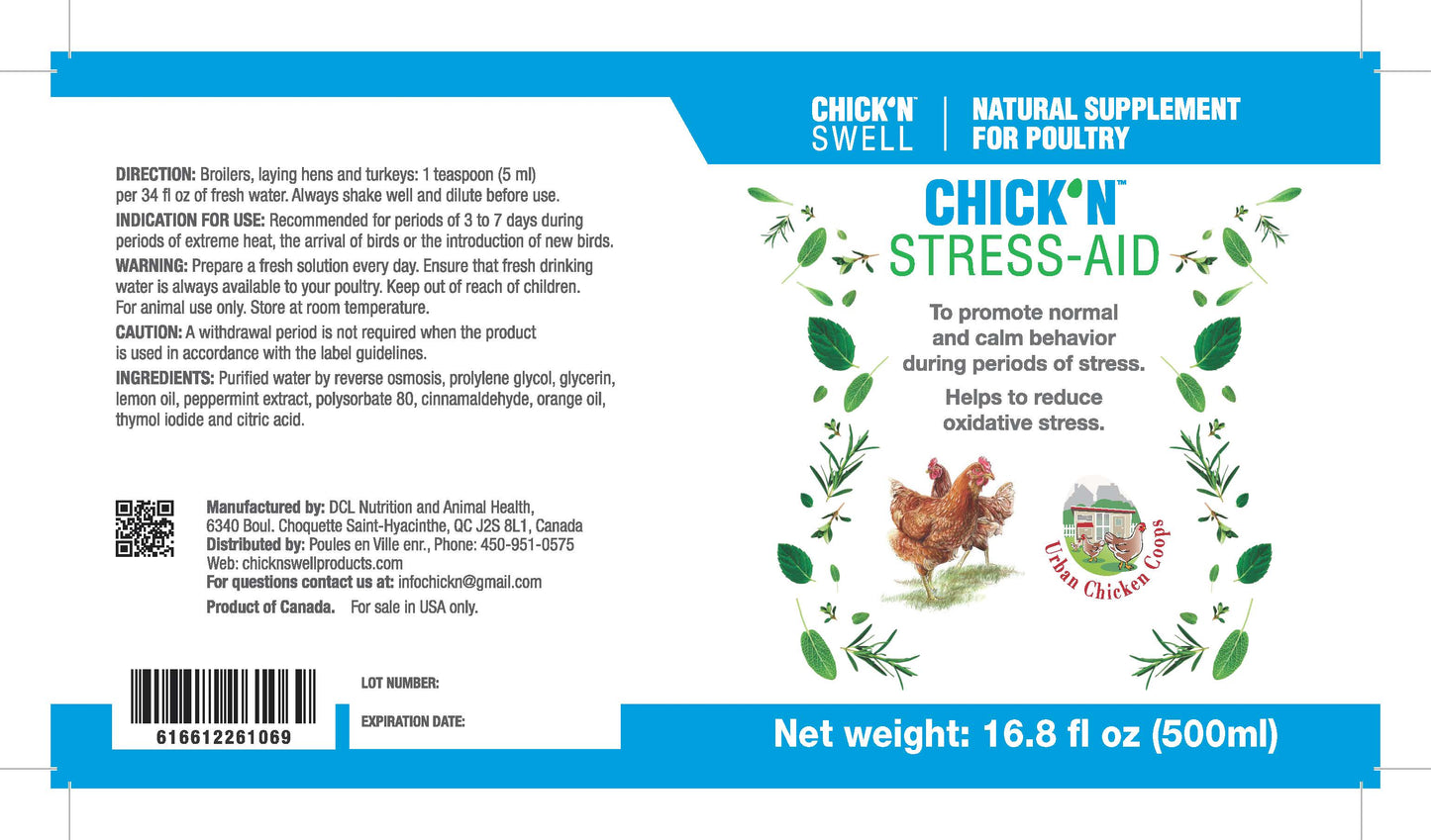 Chick’N ™ Stress Aid ( heat-pecking-stress)