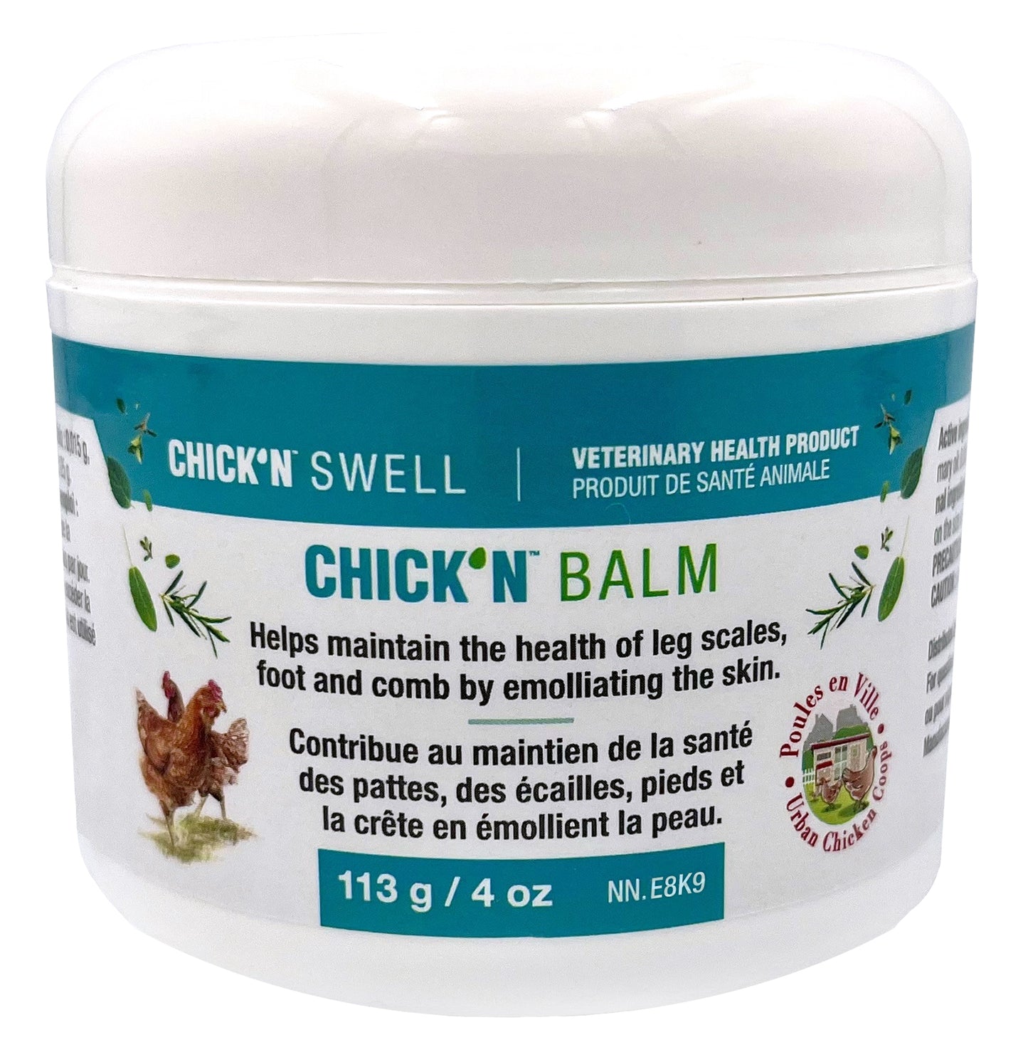 Chick'N Balm ( leg scales and comb)