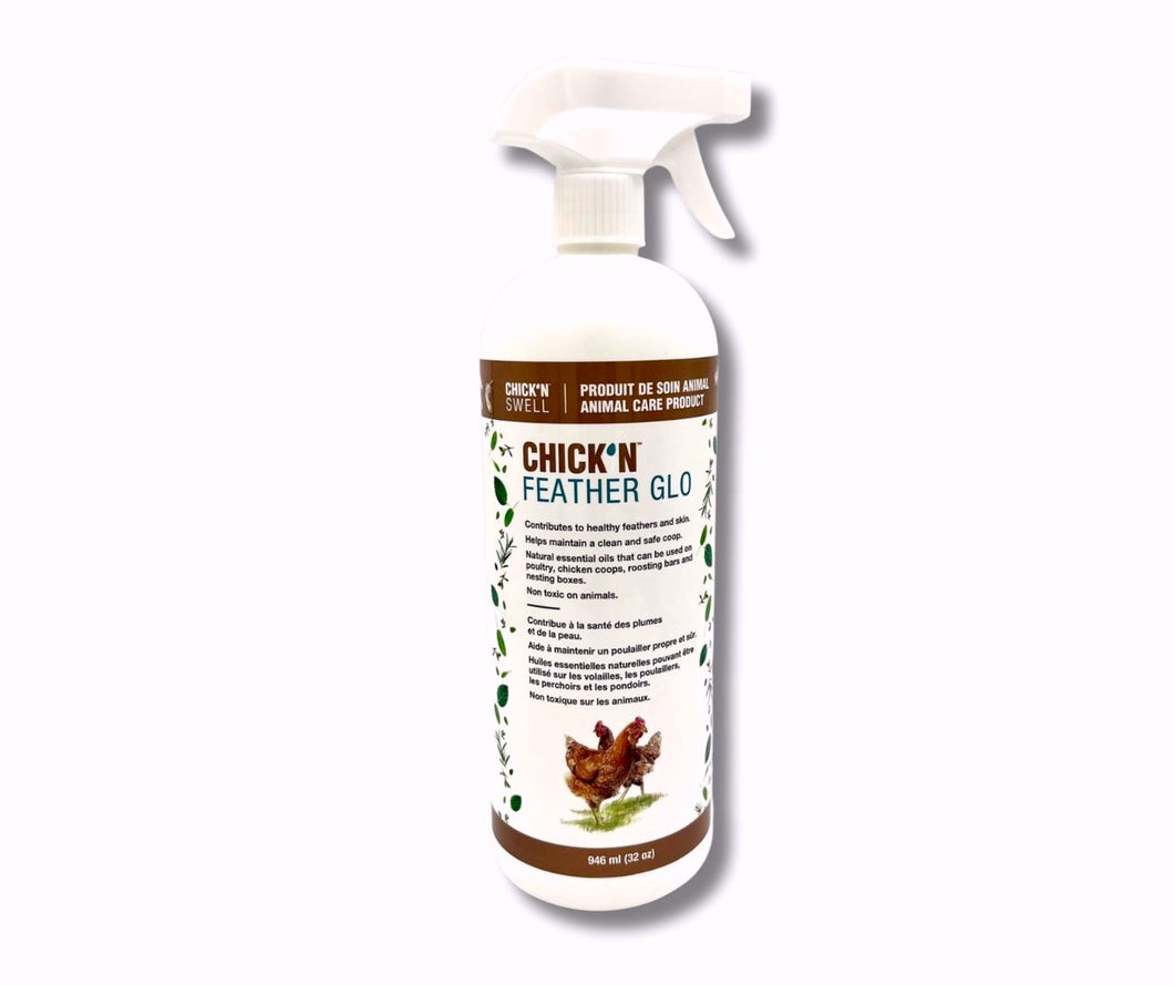 Chick’N ™ Feather Glo 32 oz ( natural insect repellent) (soon available on Amazon USA only)