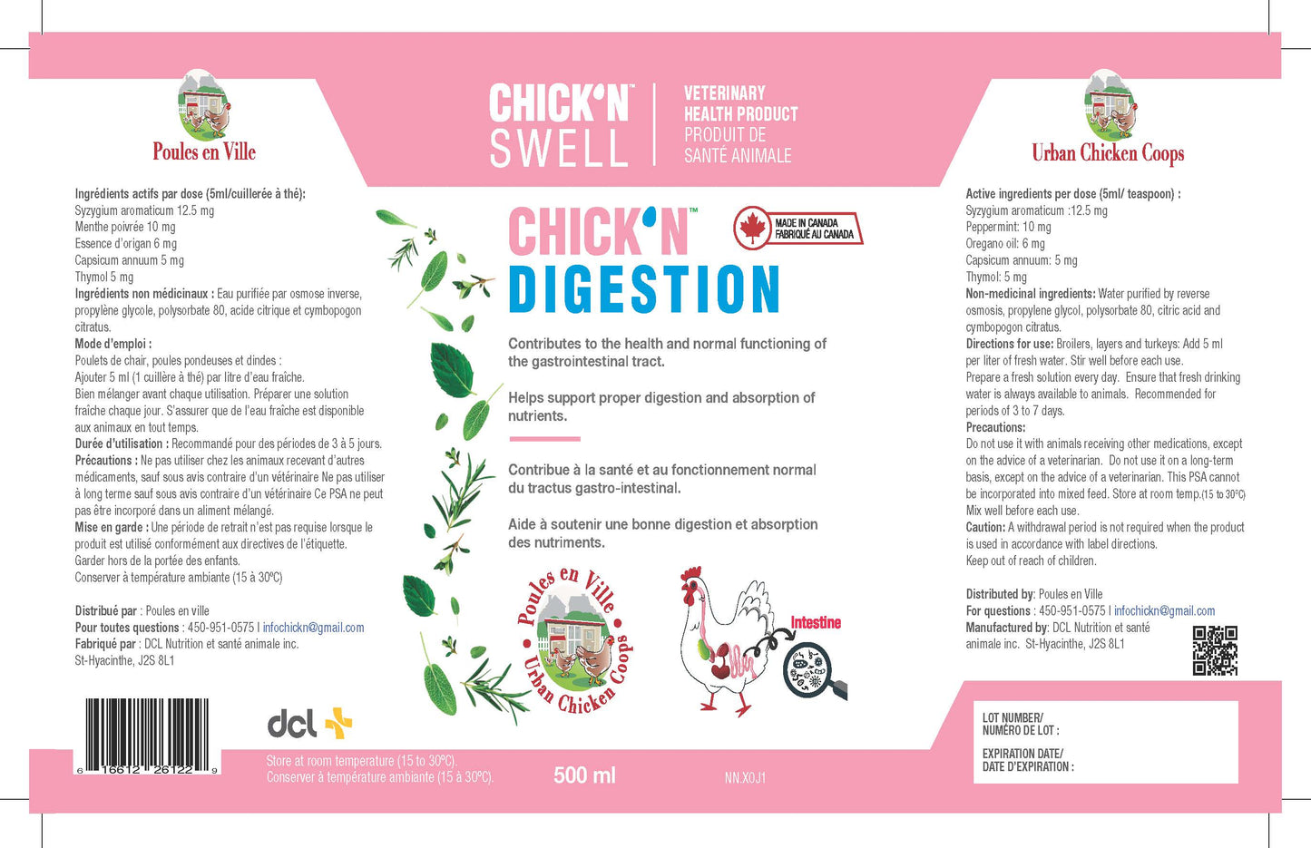 Chick'N Digestion ( natural dewormer)
