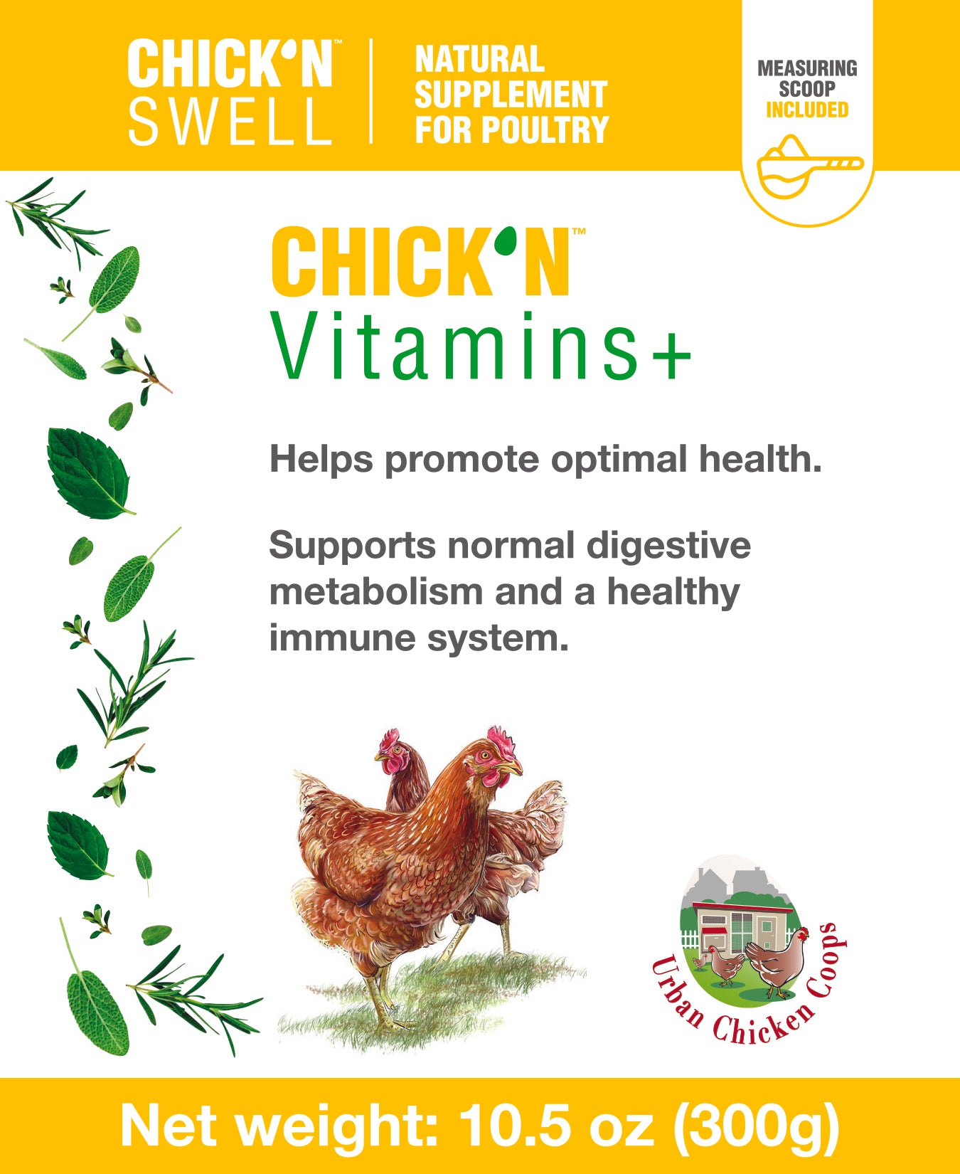 Chick’N ™ Vitamins+ Available on Amazon.com only